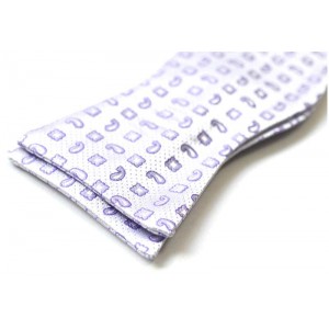 Papion self-tie lila MARCO